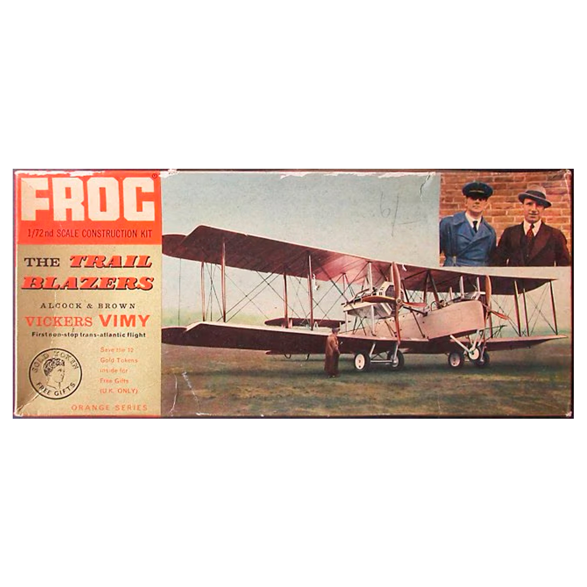 1/72 The Trail Blazers Vickers Vimy First non-stop trans-atlantic Flight