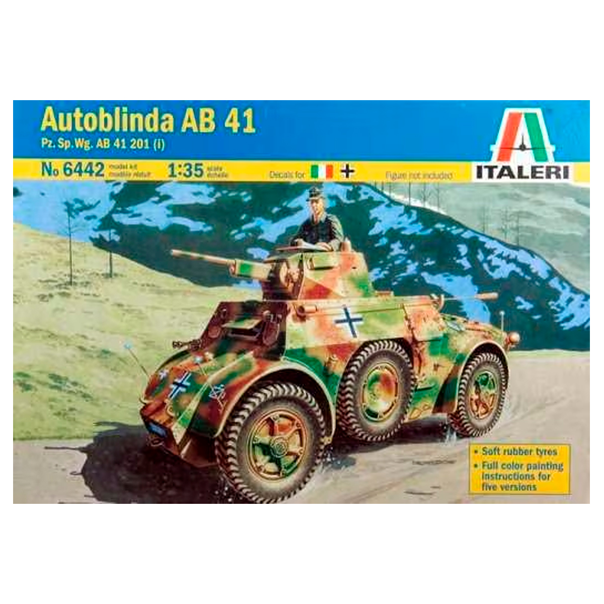 1/35 Autoblinda AB 41 Pz.Sp.Wg. AB 41 201 (i)