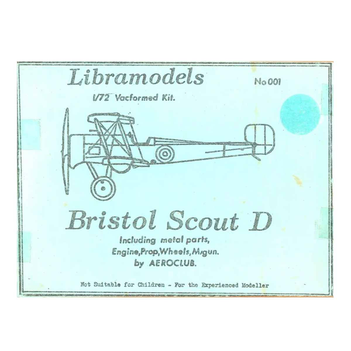 1/72 Bristol Scout D
