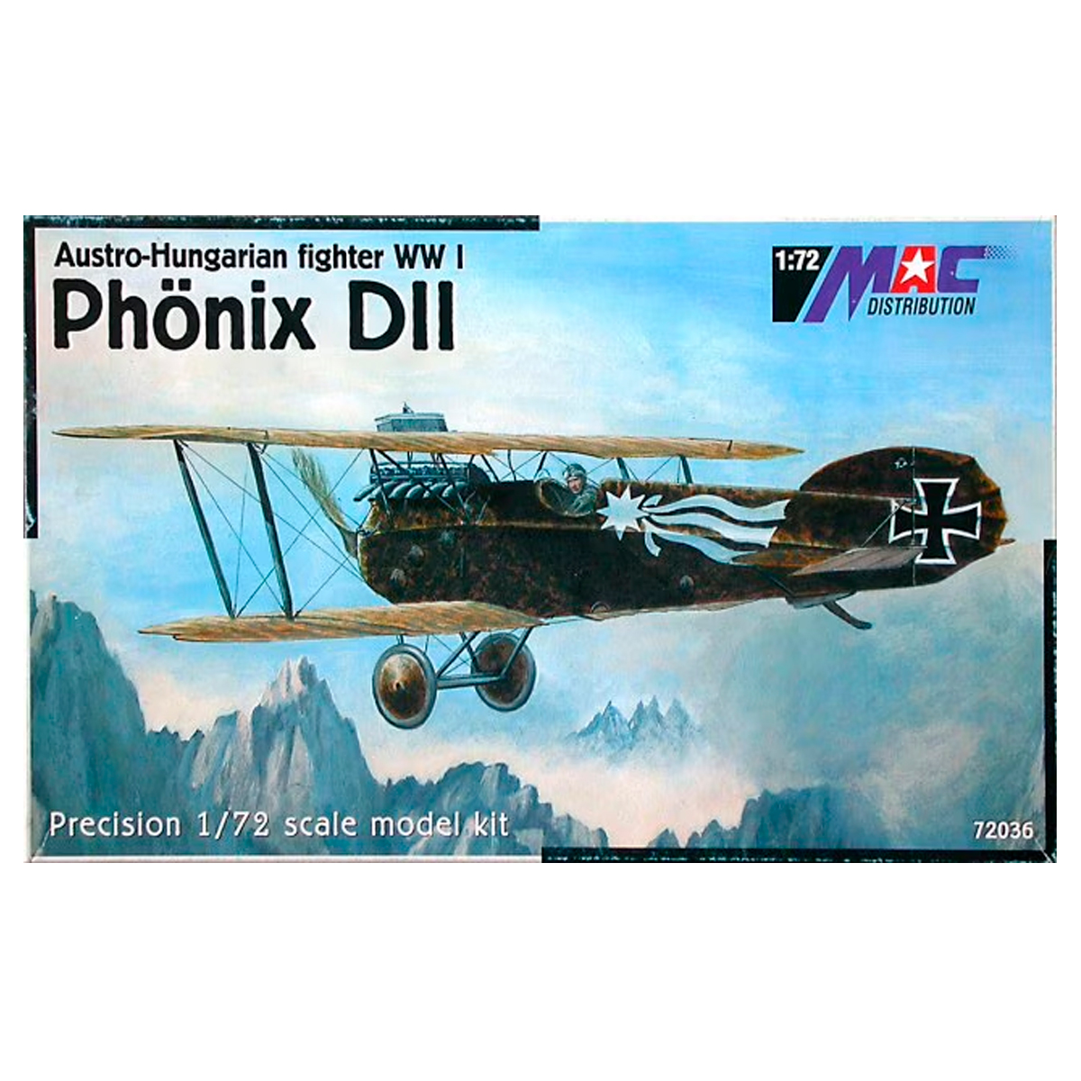 1/72 Austro-Hungarian fighter WW I Phönix DII