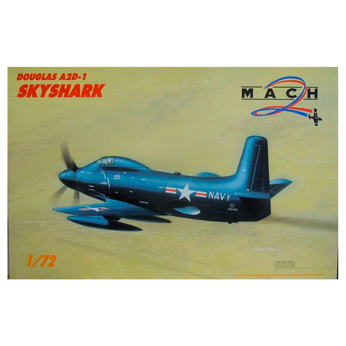 1/72 Douglas A2D-1 Skyshark
