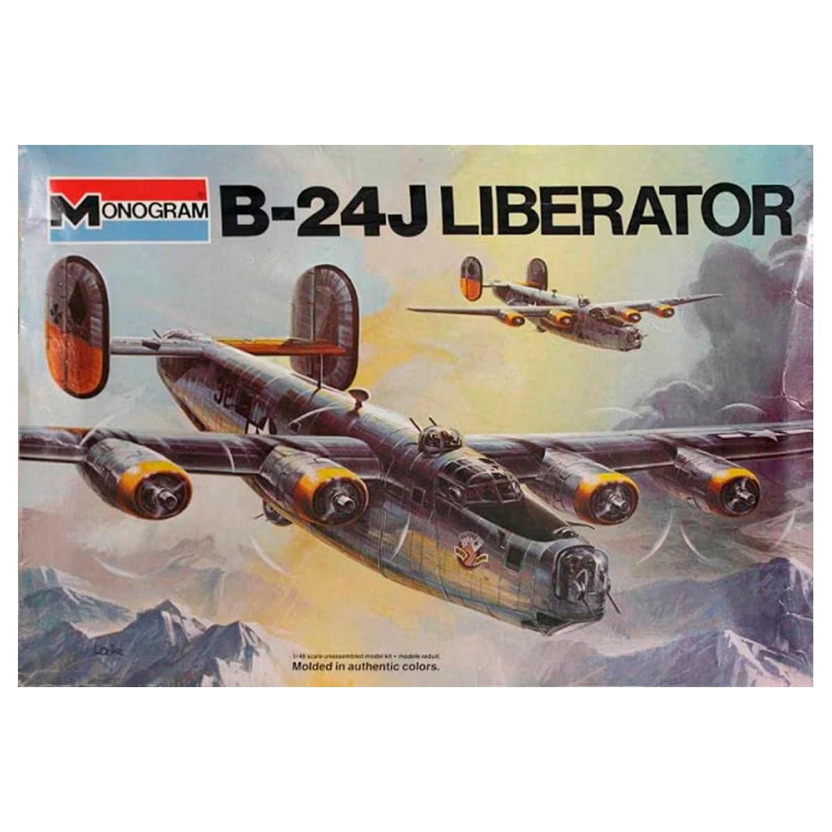 1/48 B-24J Liberator (Damaged box)