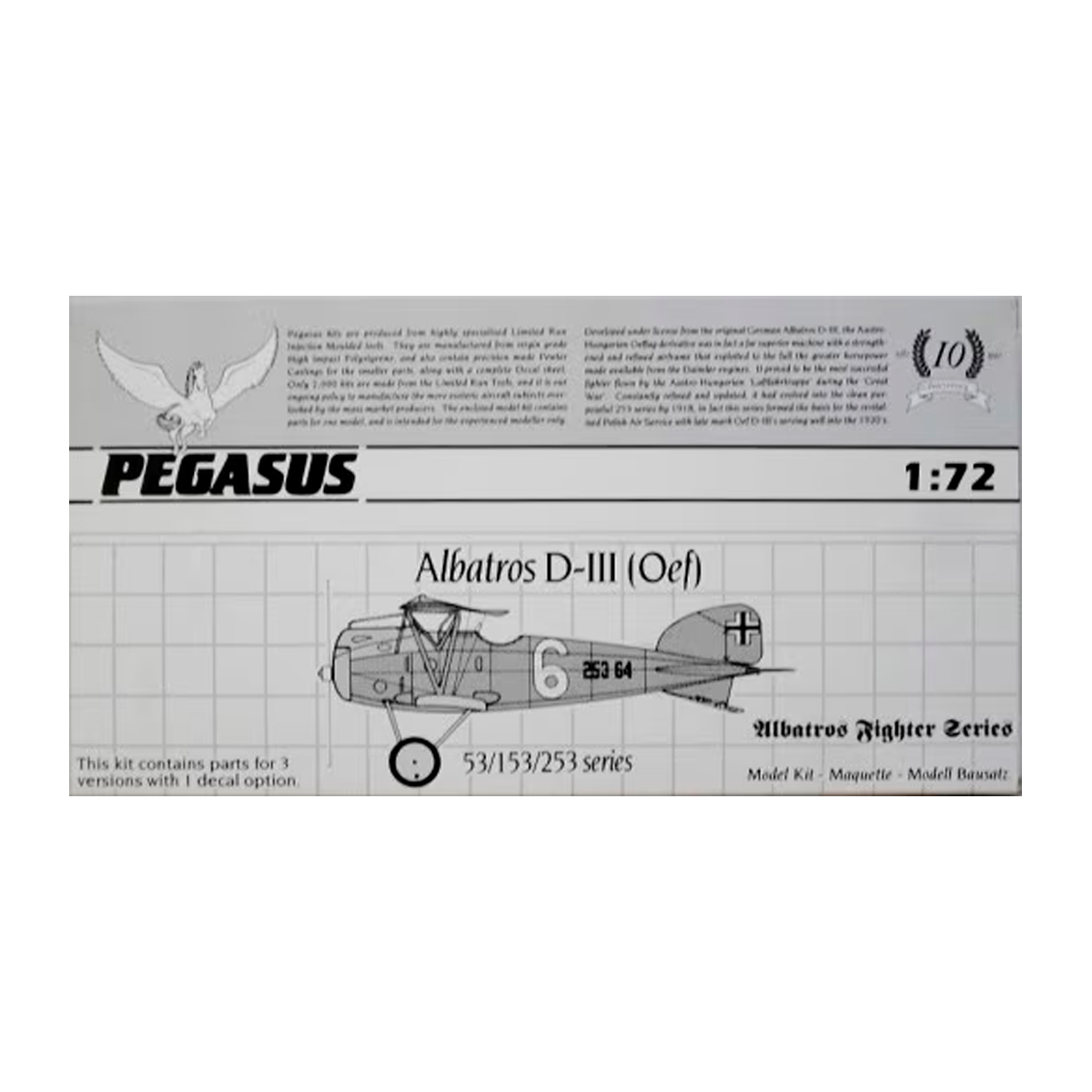 1/72 Albatros D.III (Oeffag)