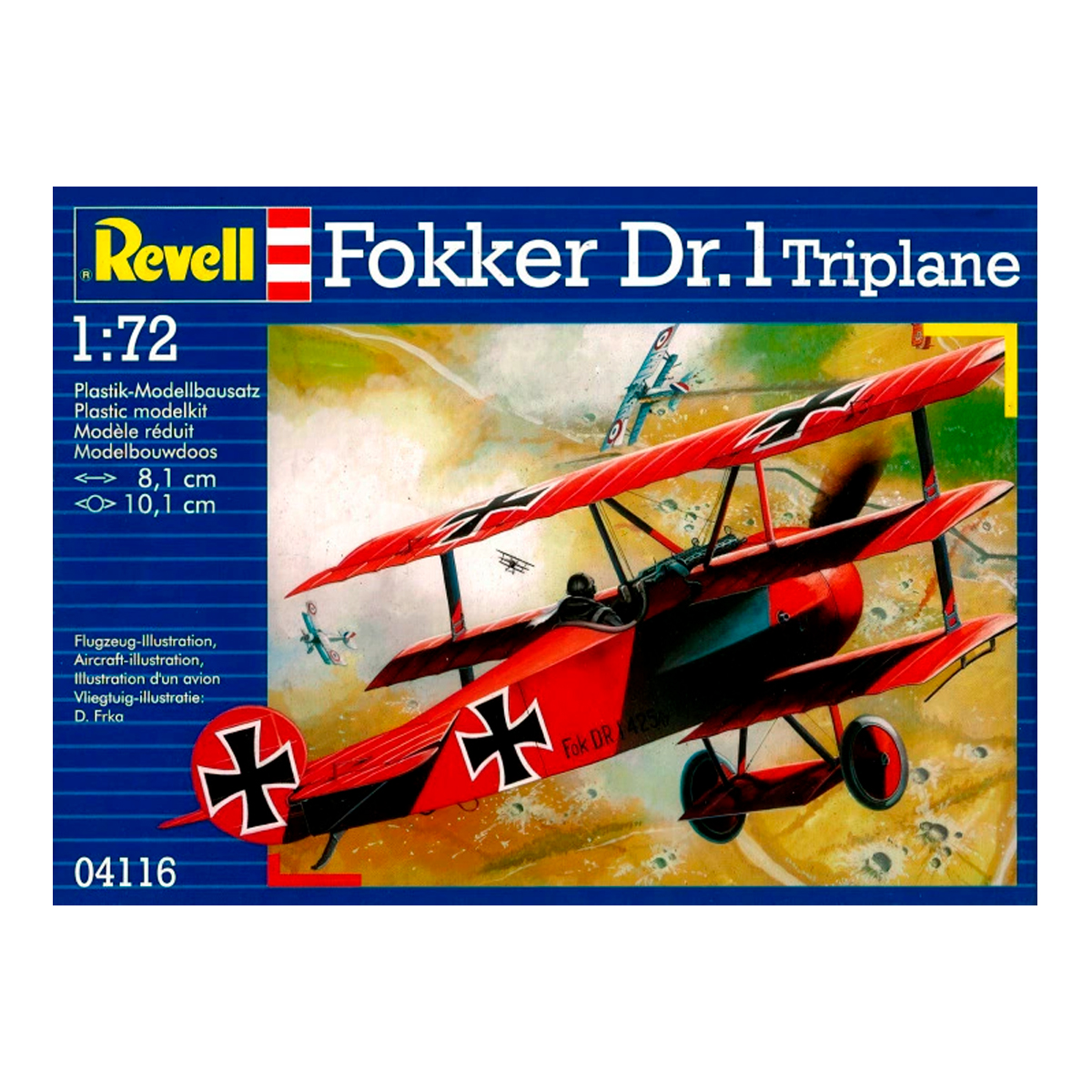 1/72 Fokker Dr.1 Triplane