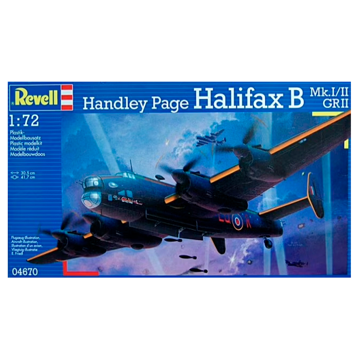 1/72 Handley Page Halifax B Mk.I/II – GRII
