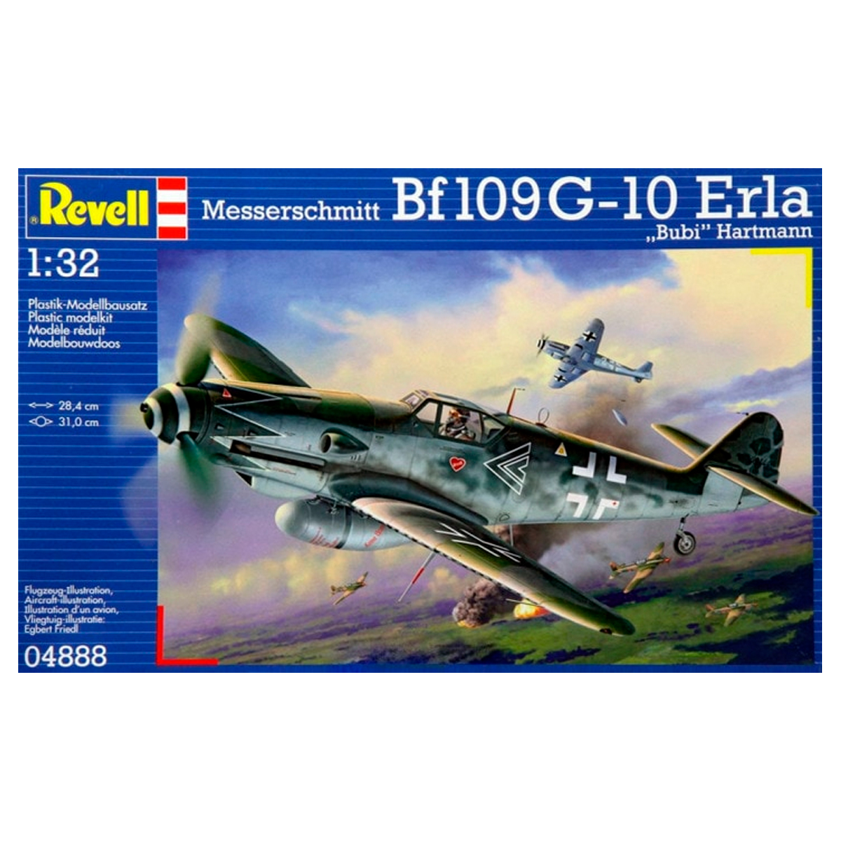 1/32 Messerschmitt Bf109G-10 Erla “Bubi” Hartmann
