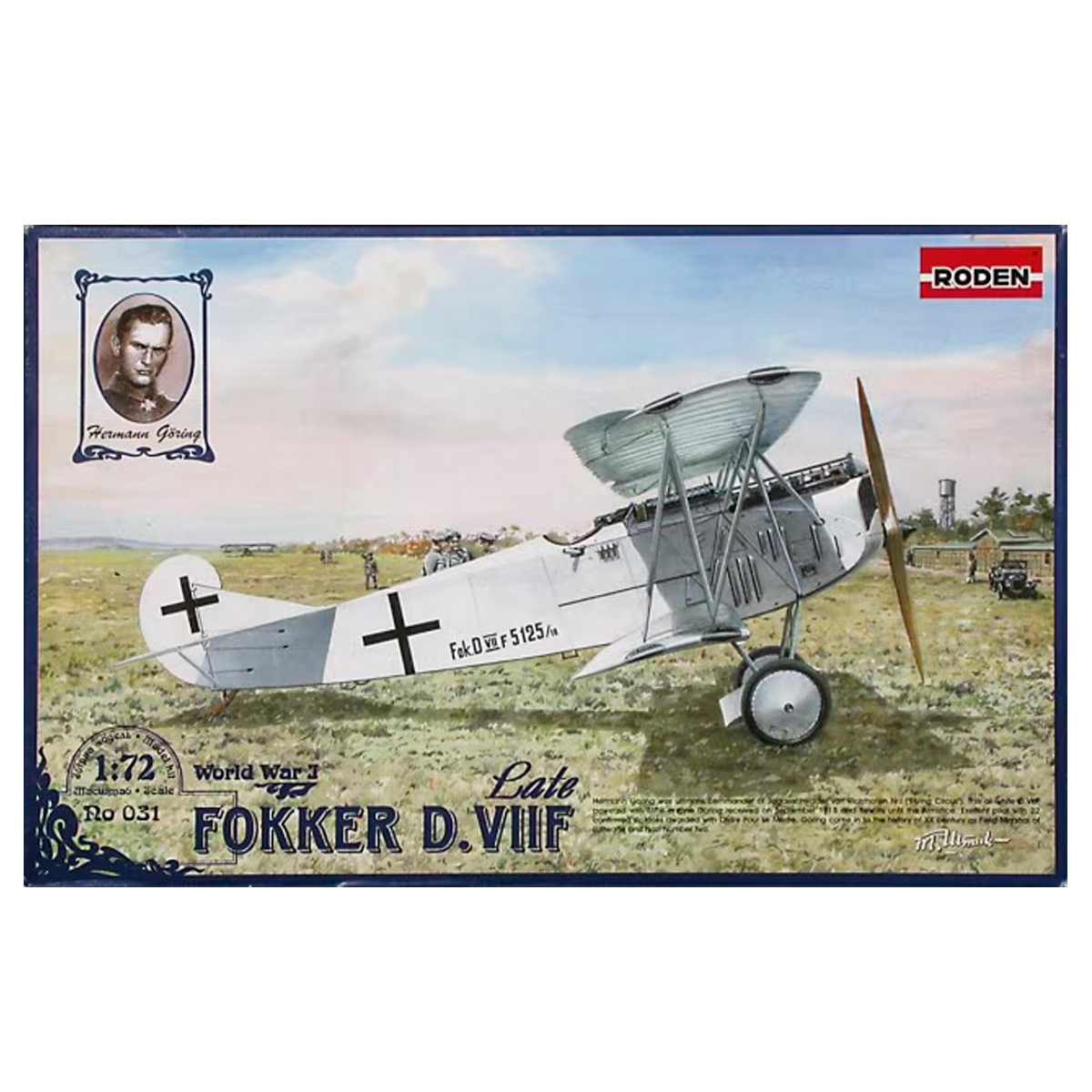 1/72 Fokker D.VIIF Late World War I