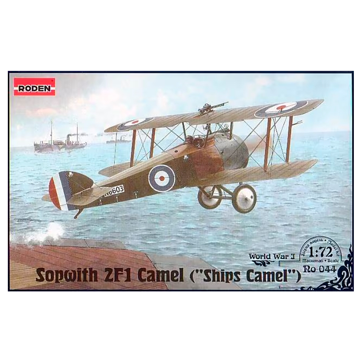 1/72 Sopwith 2F1 Camel (“Ships Camel”) World War I