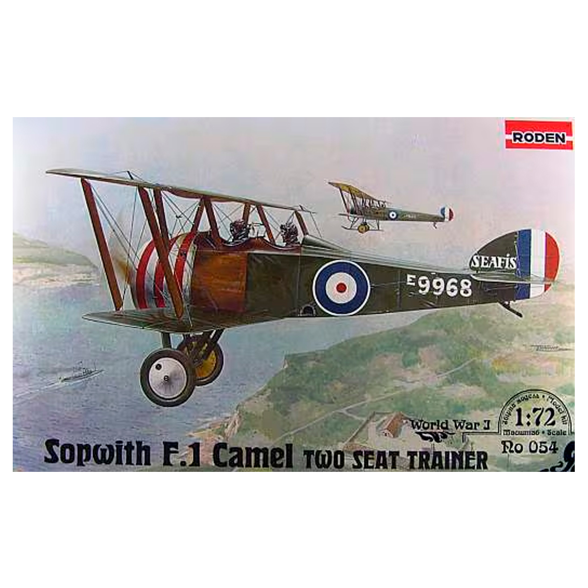 1/72 Sopwith F.1 Camel Two Seat Trainer World War I