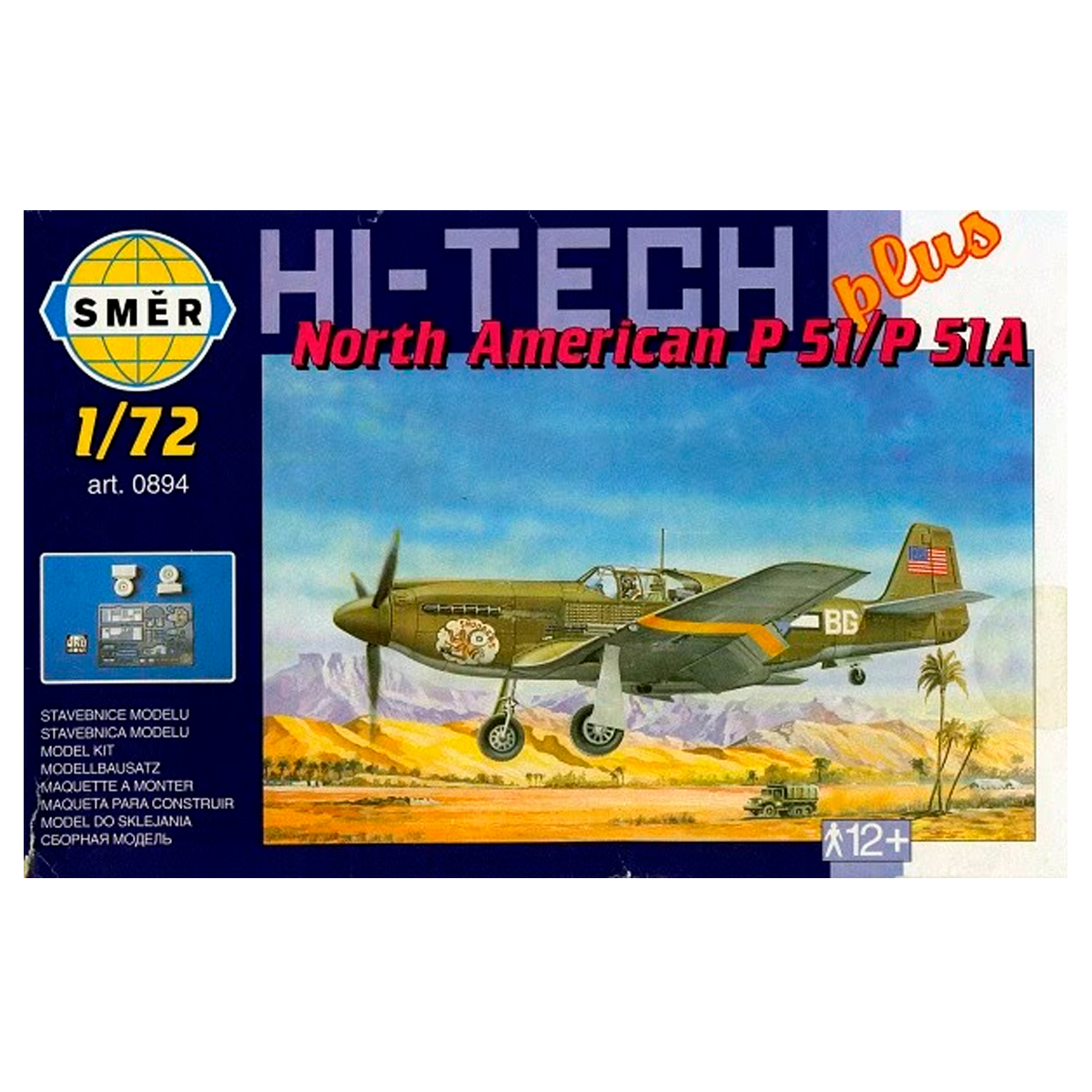 1/72 Hi-Tech Plus North American P 51/P 51A