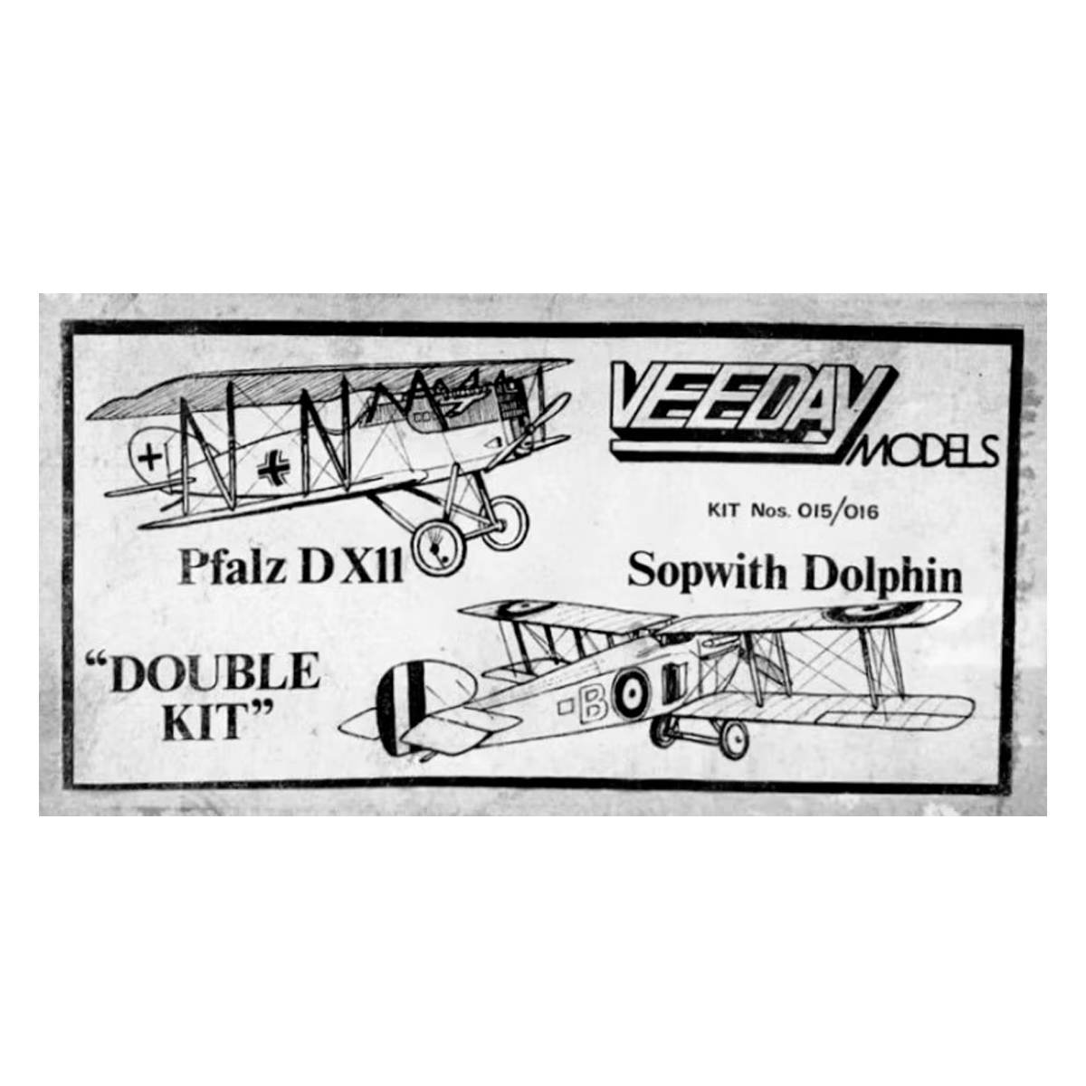 1/72 Pfalz D.XII & Sopwith Dolphin “DOUBLE KIT”