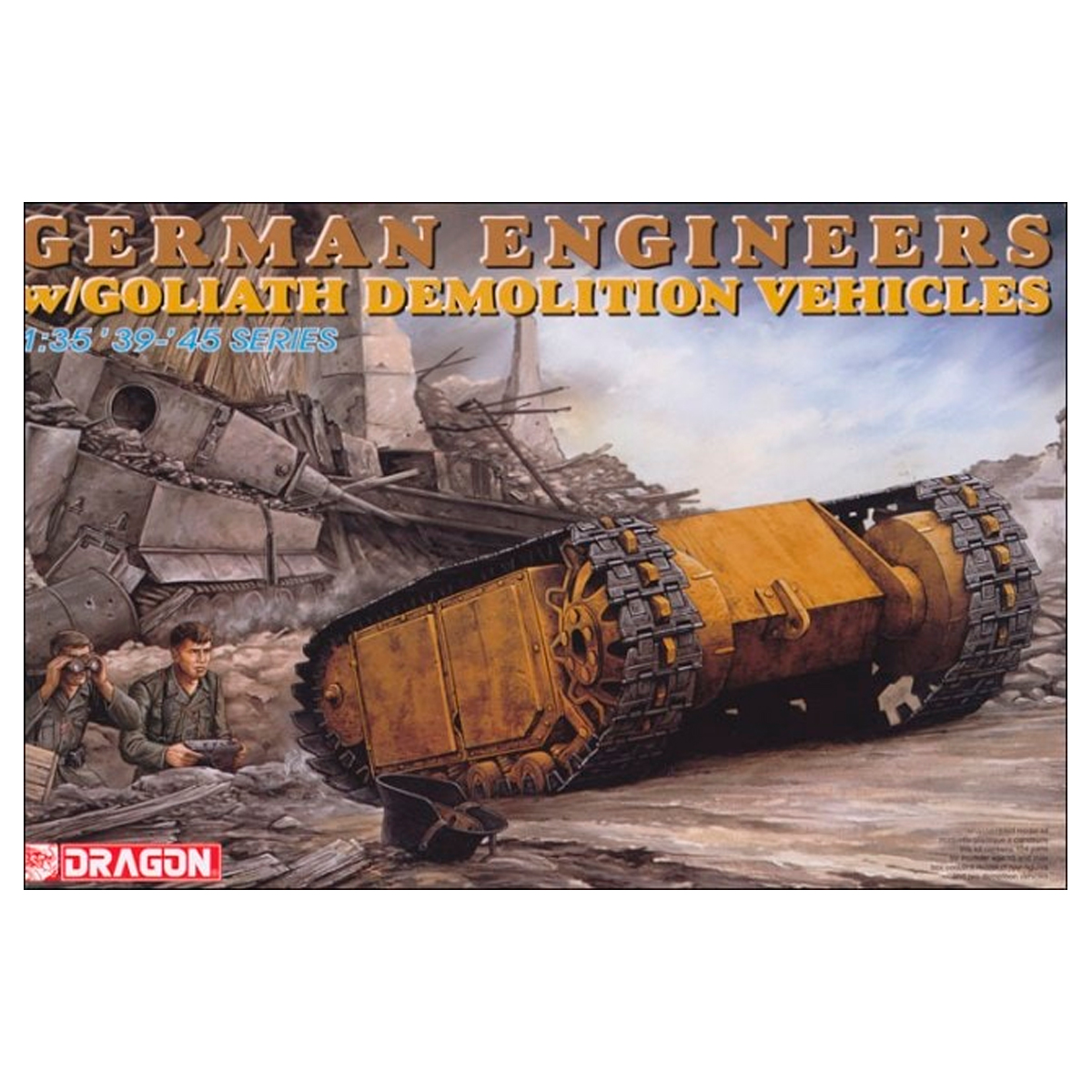 1/35 German Engineers W/Goliath