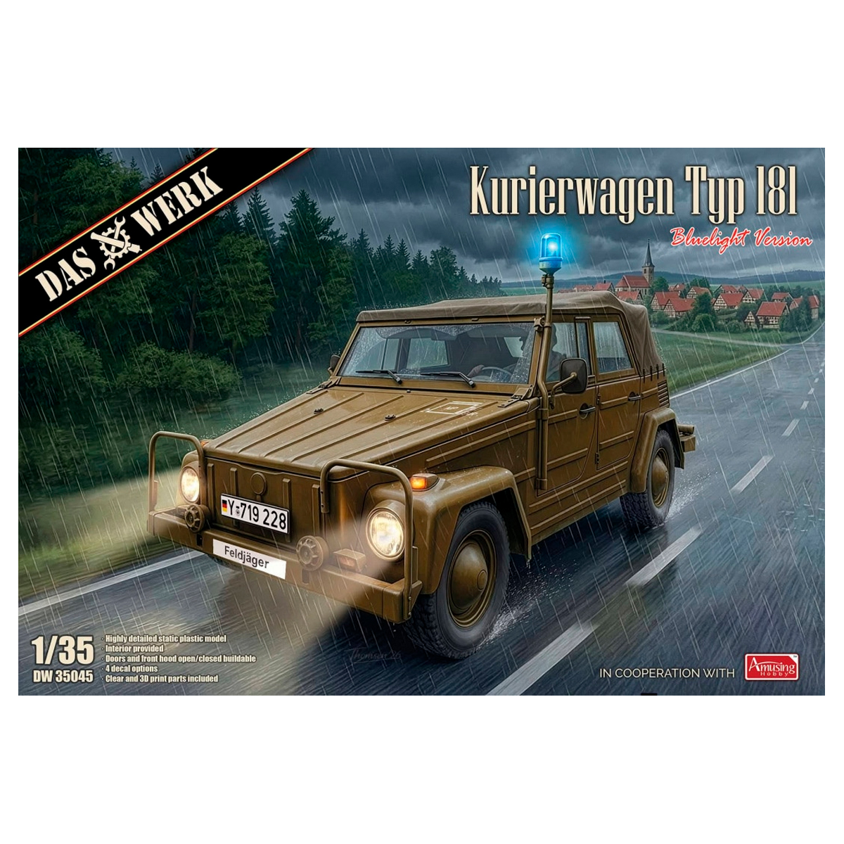 1/35 Kurierwagen Typ 181 – Bluelight Version