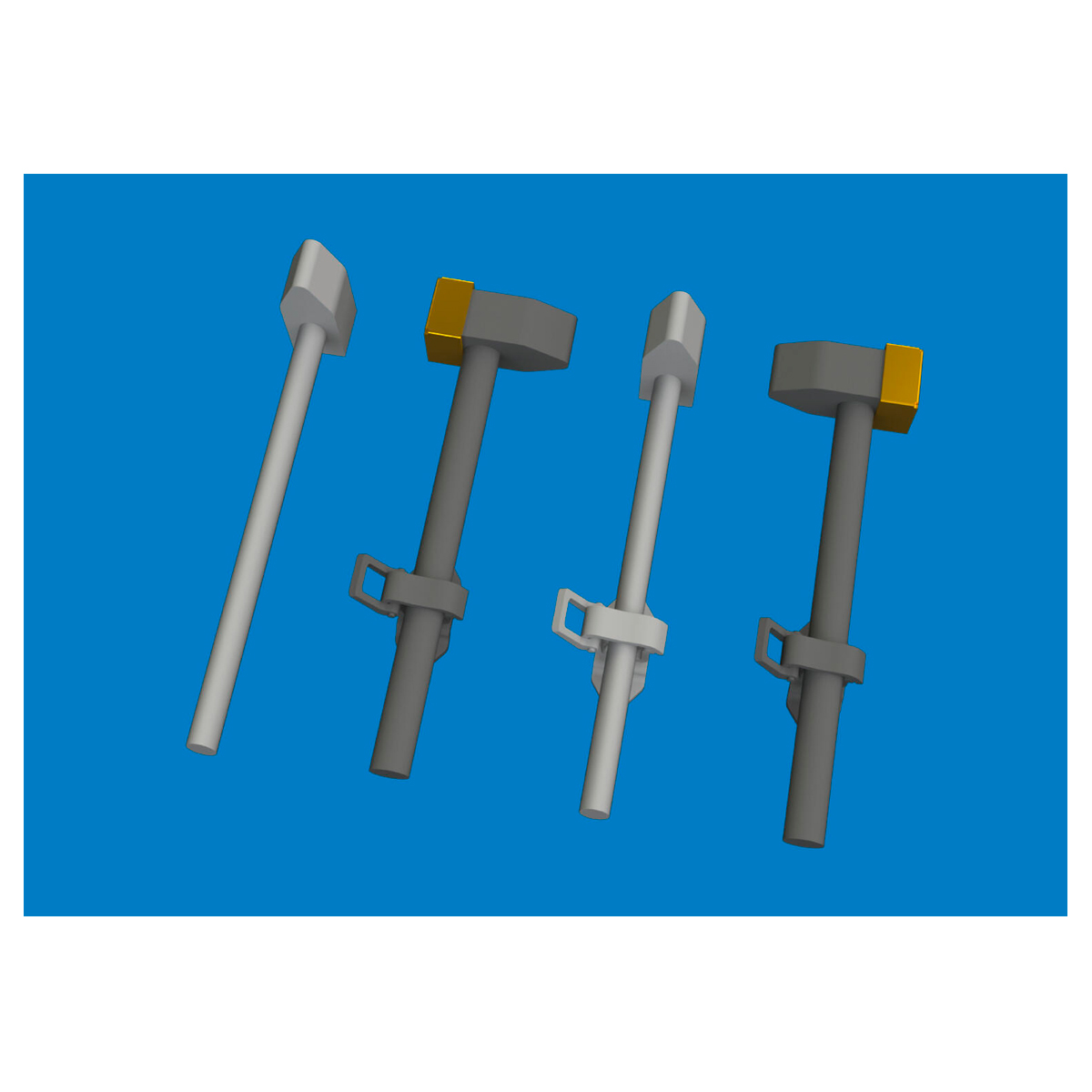 1/48 WWII German hammer PRINT