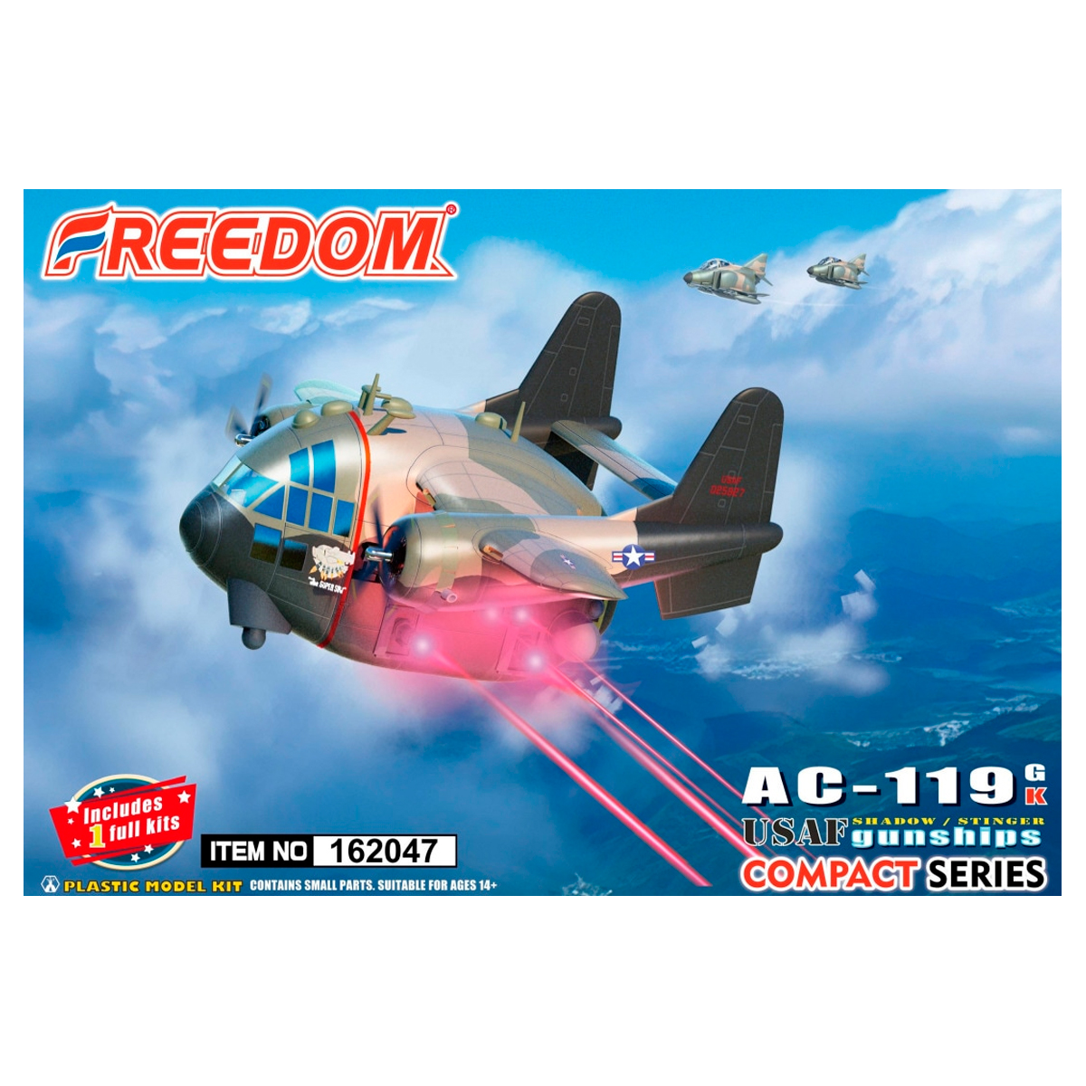 1/Egg AC-119G/K USAF Shadow / Stinger Gunships