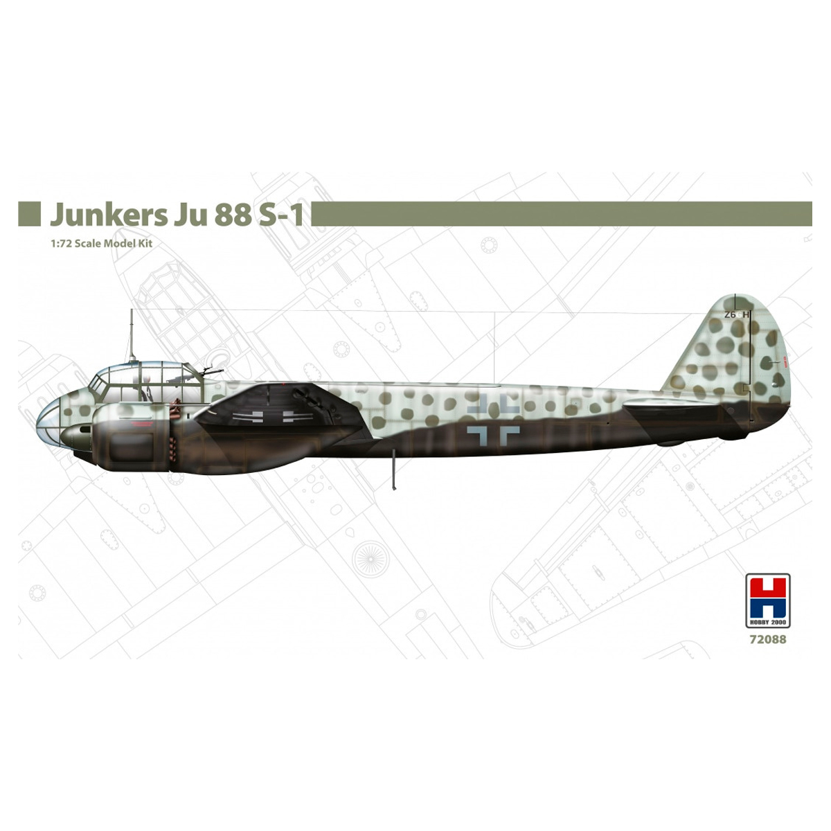 1/72 Junkers Ju 88 S-1