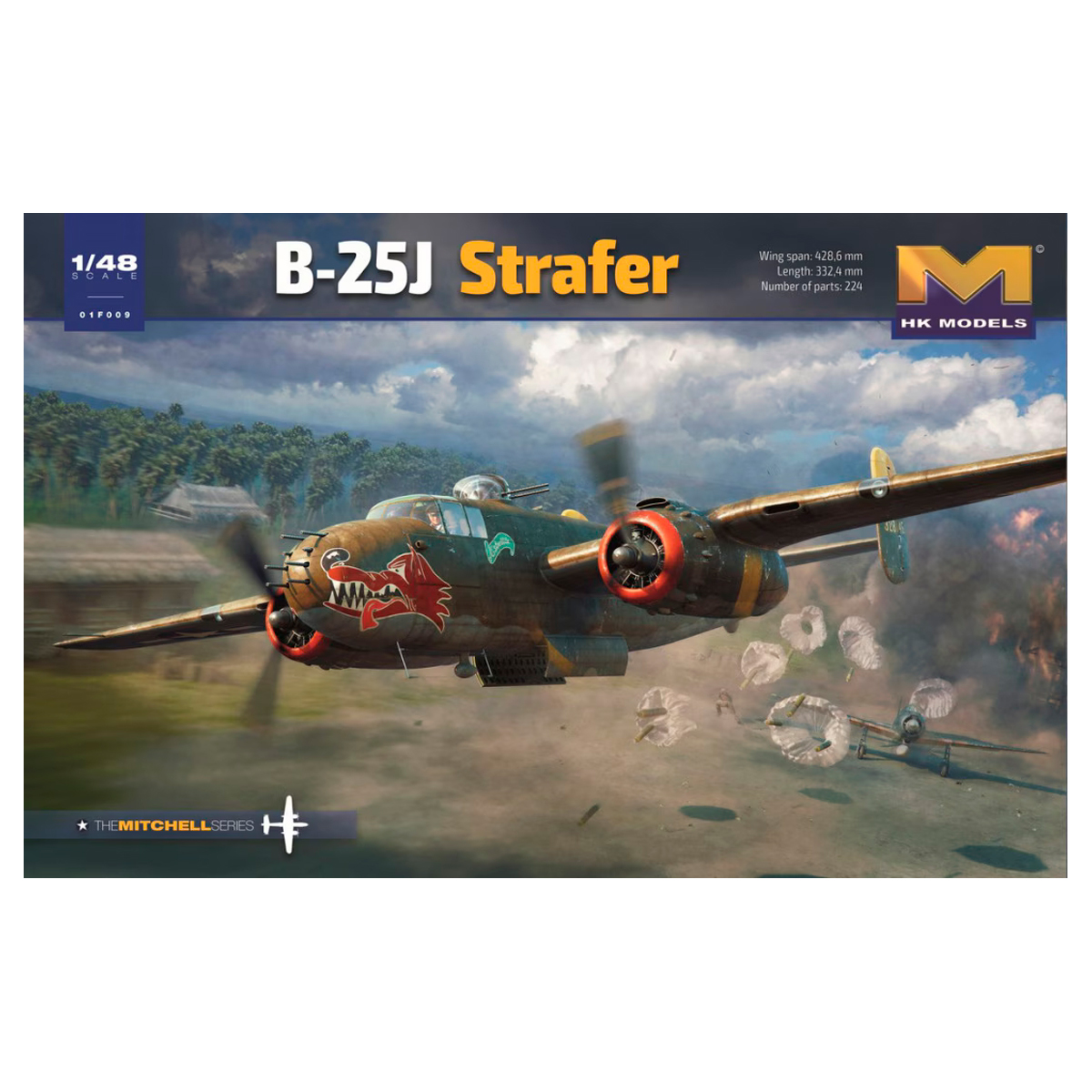 1/48 North American B-25J Mitchell Strafer Version