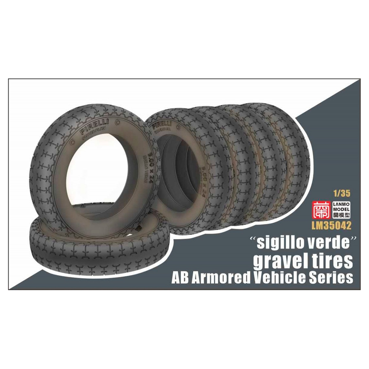1/35 «sigillo verde» gravel tires (tyres)