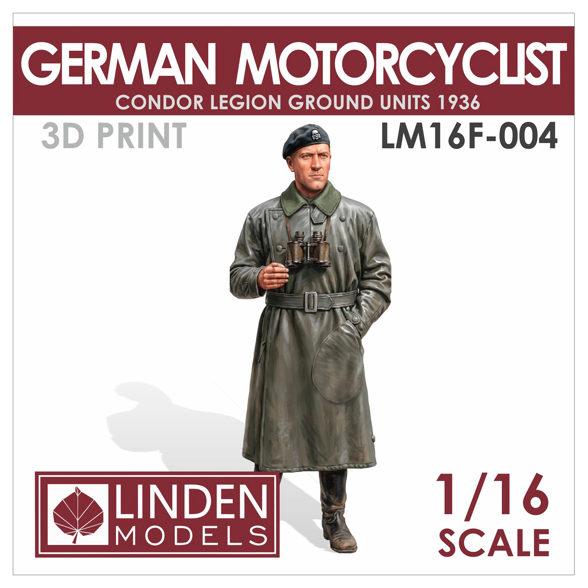 1/16 German Motorcyclist, Legion Condor