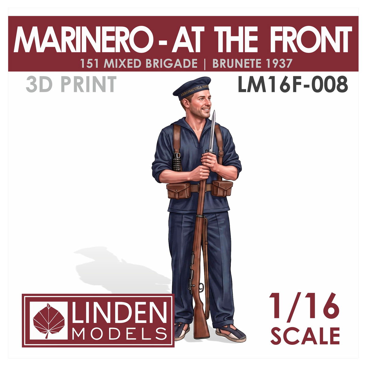 1/16 Marinero-at the front