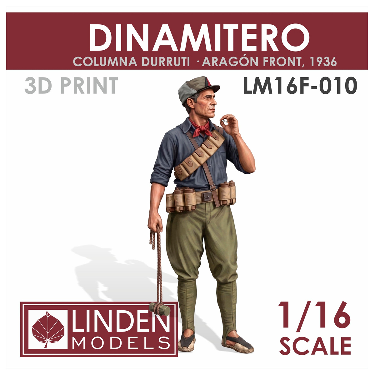 1/16 Dinamitero Columna Durruti