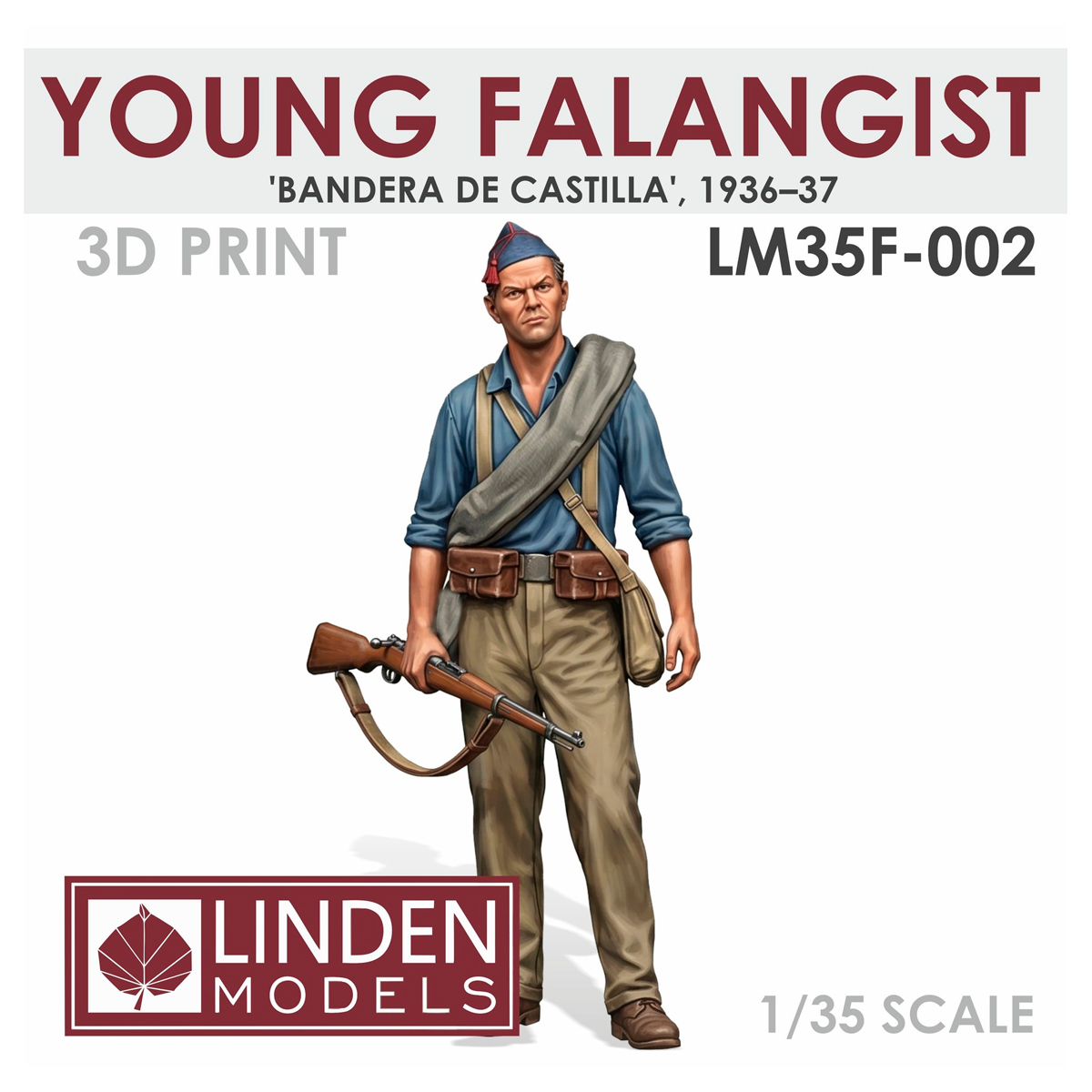 1/35 Young Falangist, Bandera de Castilla, 1936-37