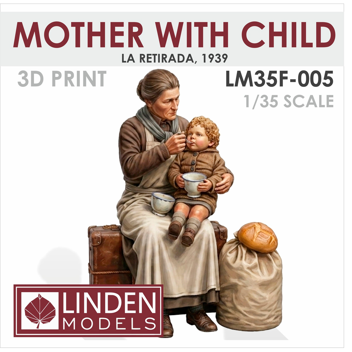 1/35 Mother with child— La Retirada, 1939