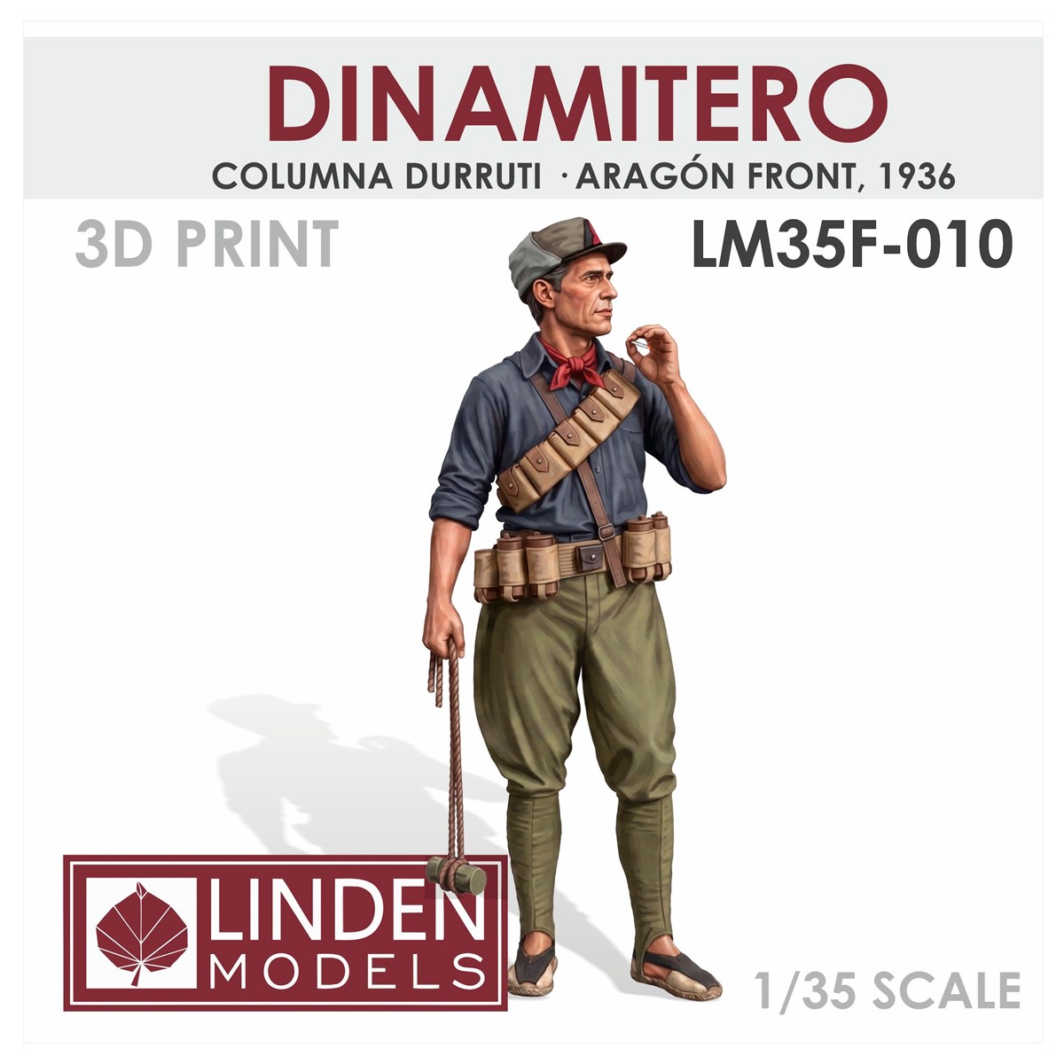 1/35 Dinamitero Columna Durruti