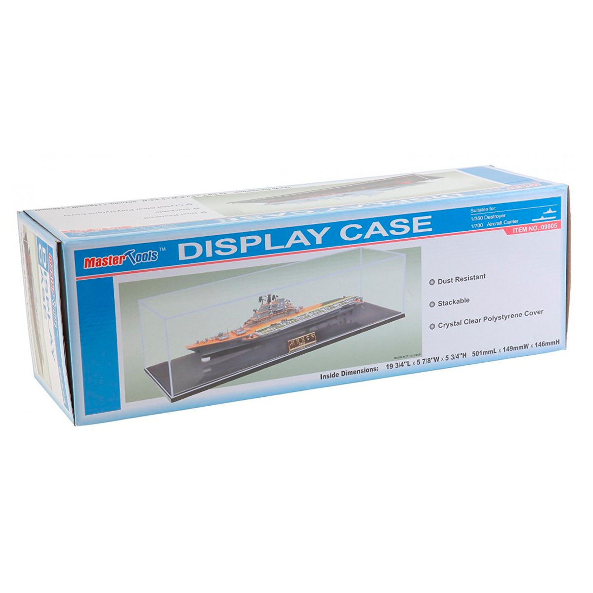 Acrylic Display Case 501 x 149 x 146mm