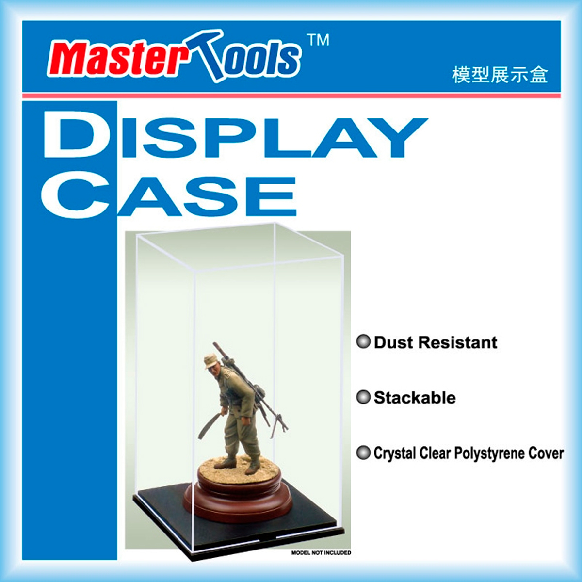 Acrylic Display Case 117 x 117 x 206mm