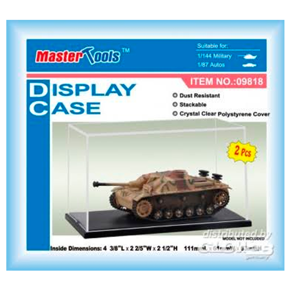 Acrylic Display Case 111 x 61 x 63mm