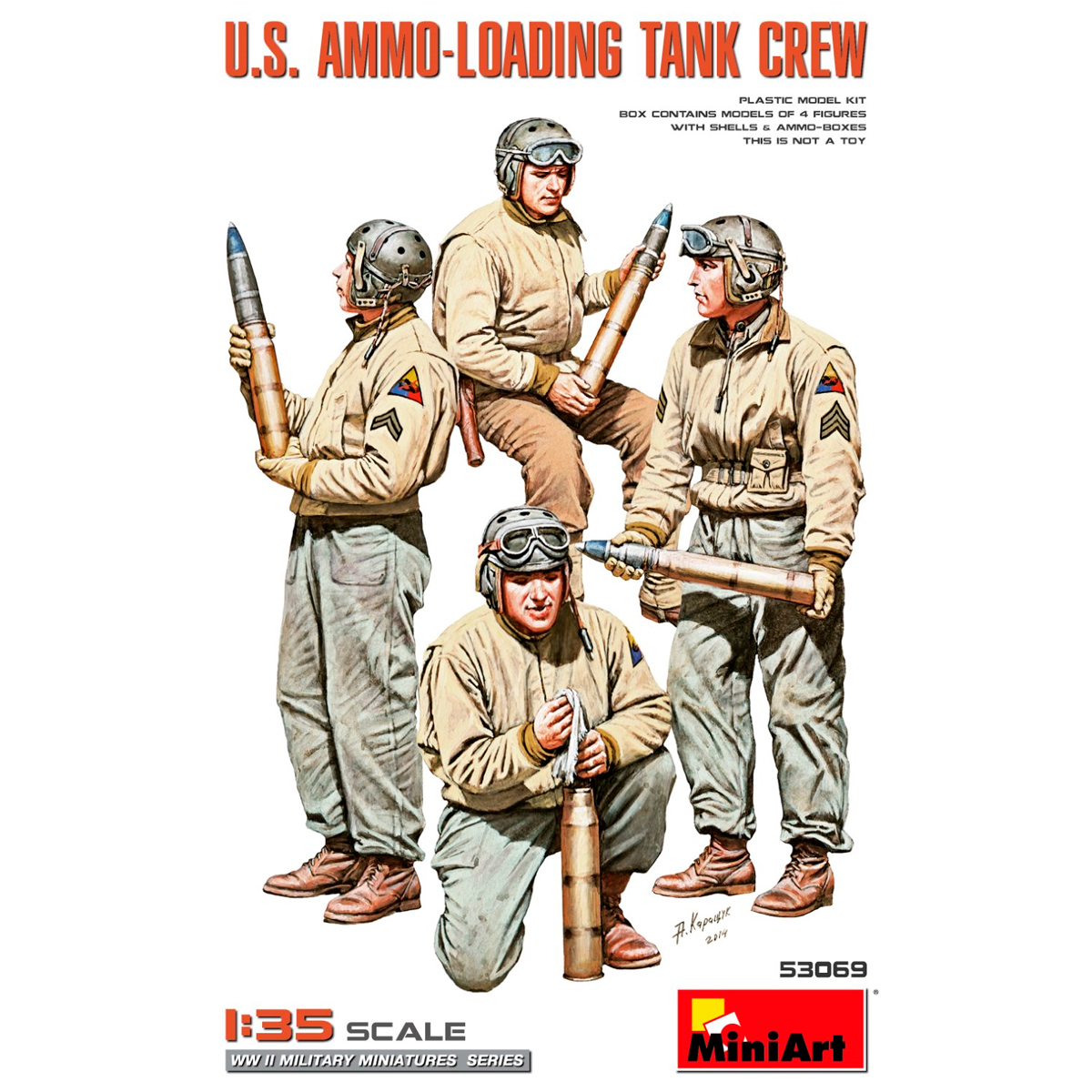 1/35 U.S. Ammo-Loading Tank Crew. 2nd Edition