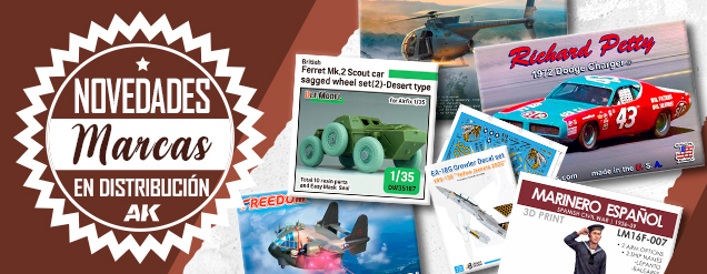 NOVEDADES EN MARCAS DE MODELISMO