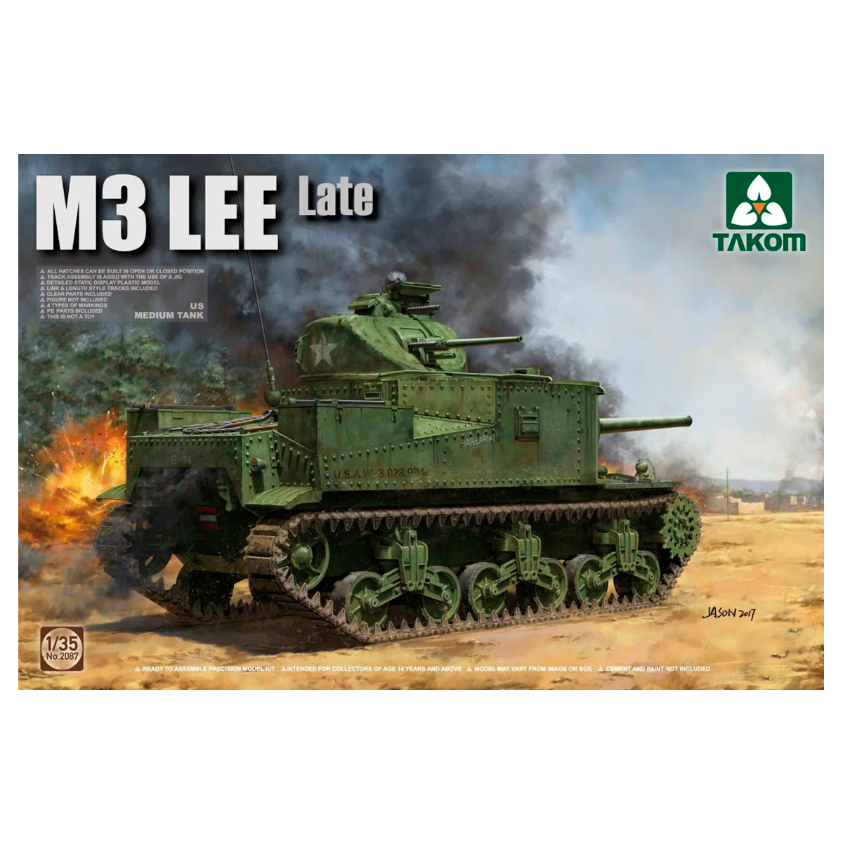1/35 US Medium Tank M3 Lee Late