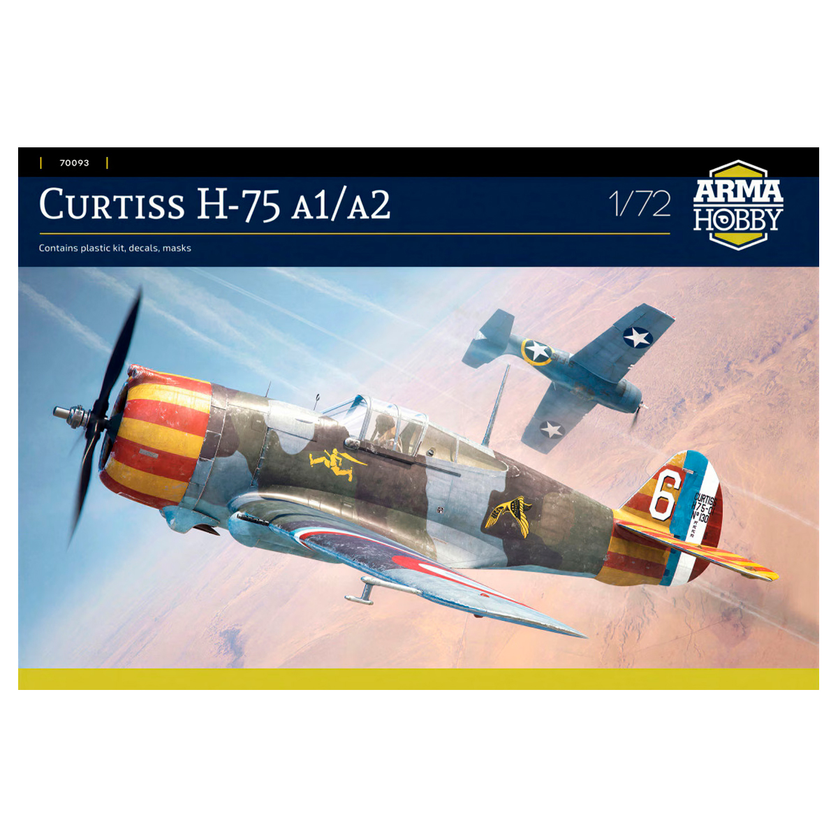 1/72 Curtiss H-75 A1/A2