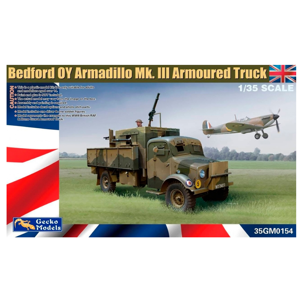 1/35 Bedford OY Armadillo Mk. III Armoured Truck