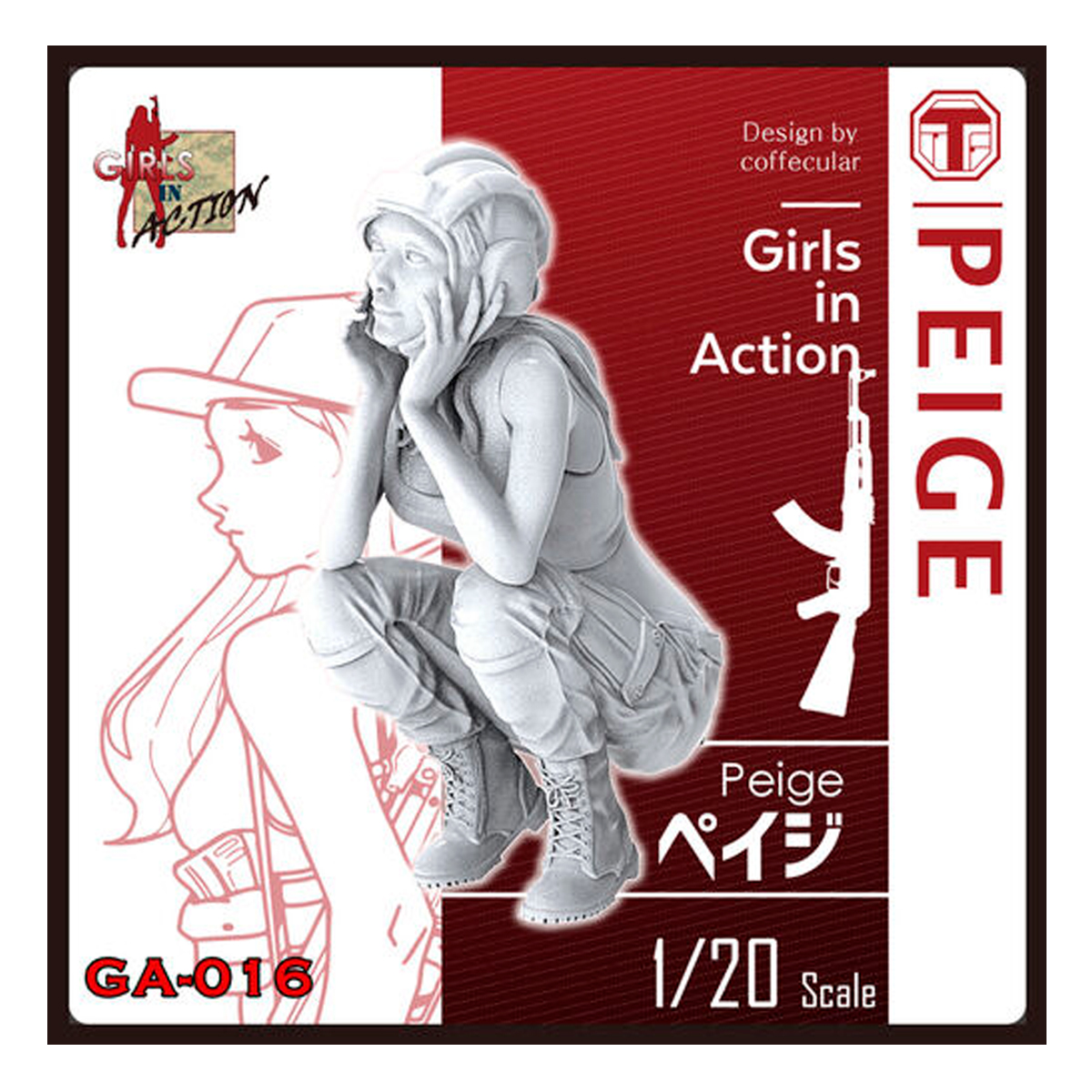 1/20 Girls in Action Series – Peige (sin caja)