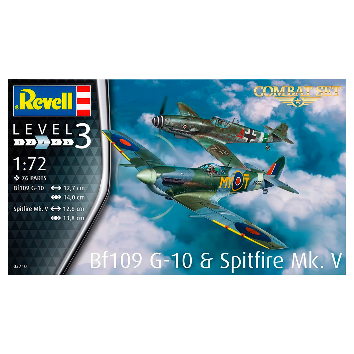 1/72 BF109 G-10 & SPITFIRE MK. V