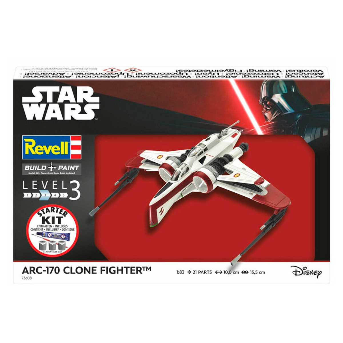 1/83 Starter Kit ARC-170 Fighter