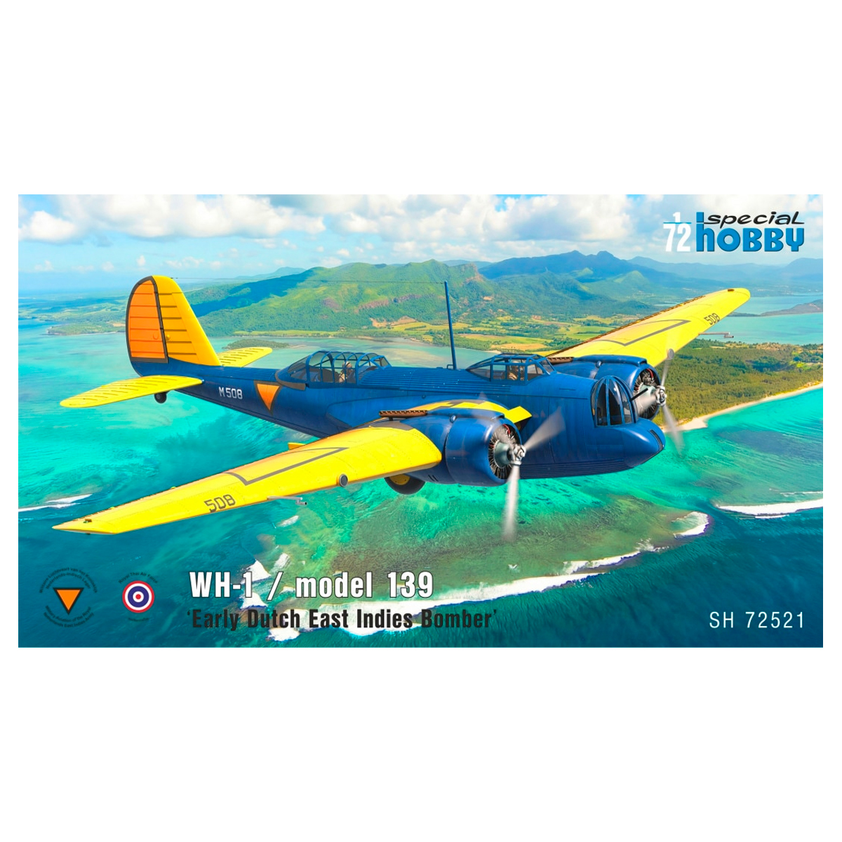 1/72 WH-1 / model 139 ‘Early Dutch East Indies Bomber’