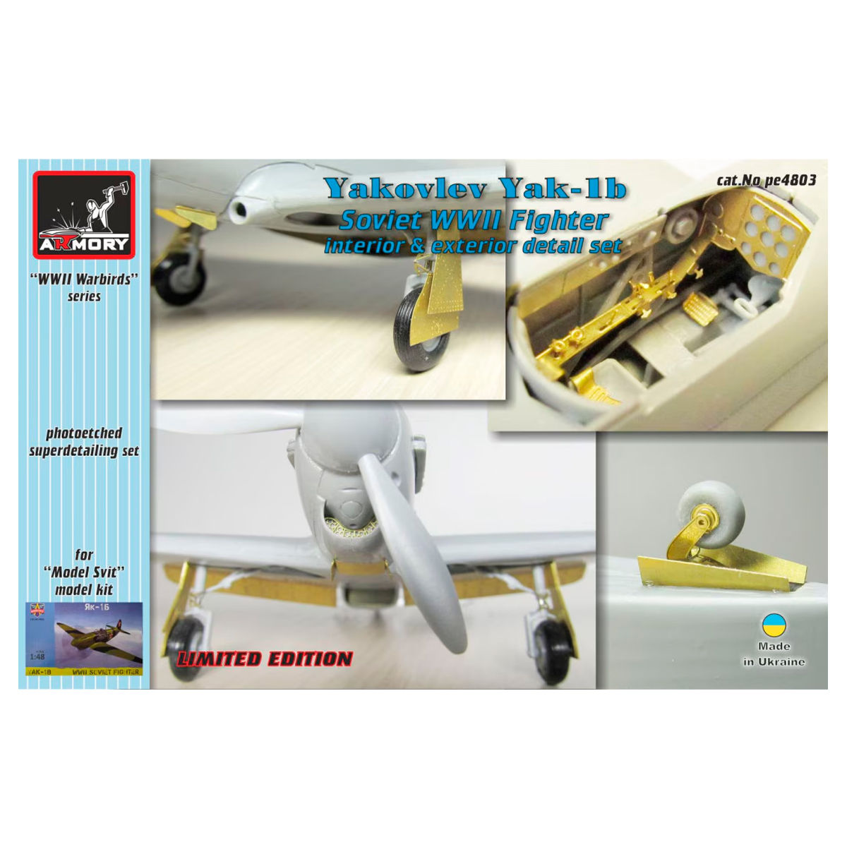 Armory 1/48 Yak-1b interior & exterior details set