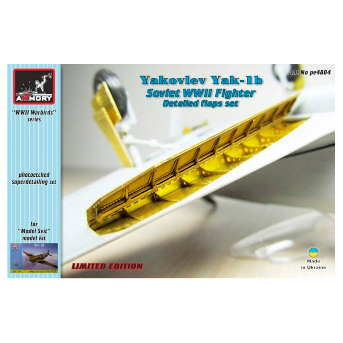 Armory 1/48 Yakovlev Yak-1b – Flaps for ModelSvit