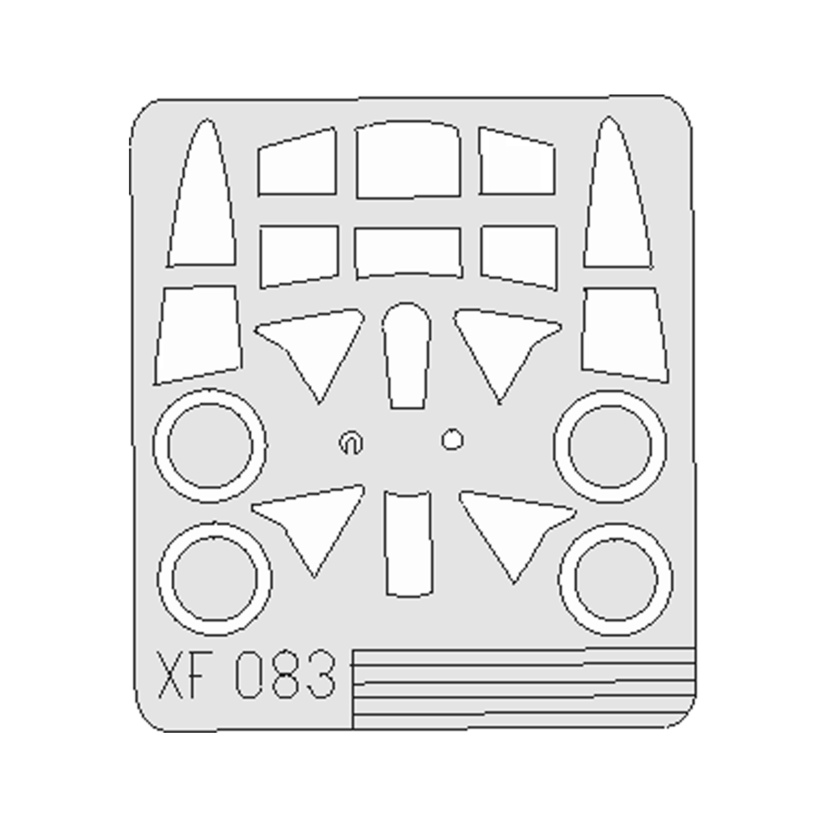 Eduard 1/48 P-36 Hawk for Hobbycraft, Academy, Wolfpack