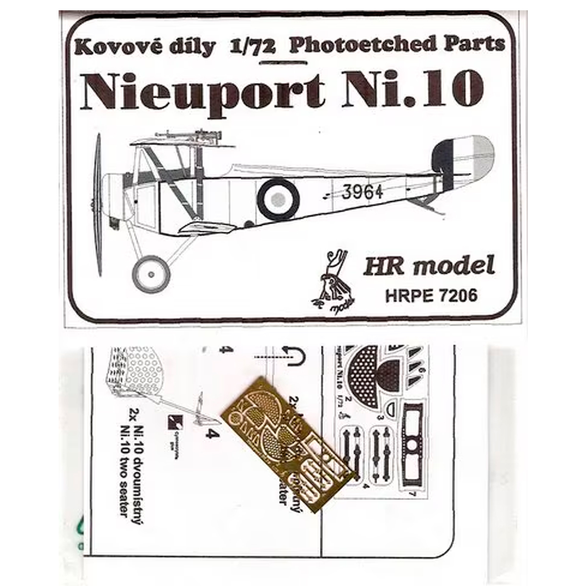 HR Model 1/72 Nieuport Ni.10