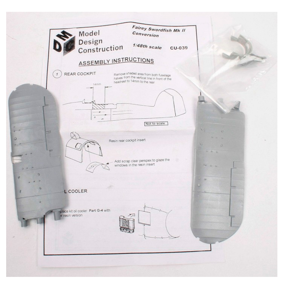 Model Design Construction 1/48 Fairey Swordfish Mk II Conversion