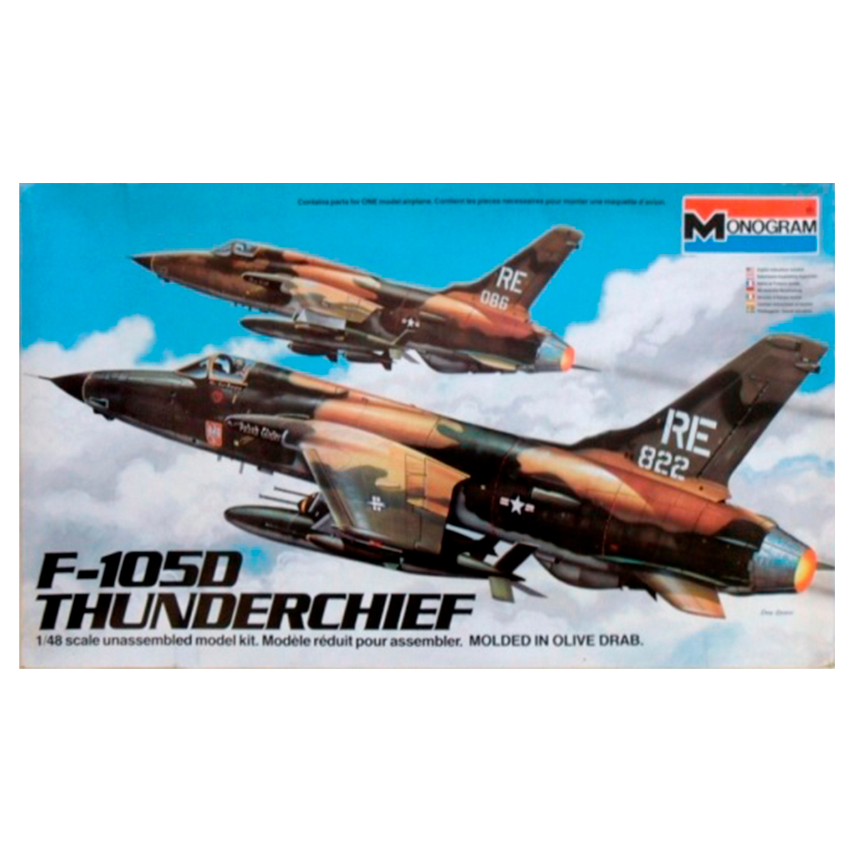 Monogram 1/48 F-105D Thunderchief
