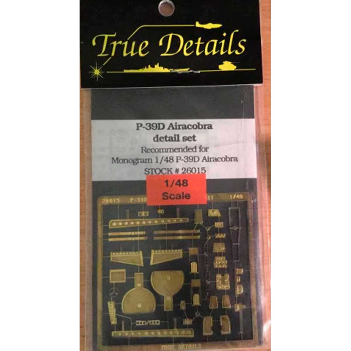 True Details 1/48 P-39D Airacobra detail set for Monogram kit